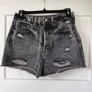 Wild Fable Black Distressed Jean Shorts
